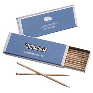 Toothpick Matchbox 20-Pack