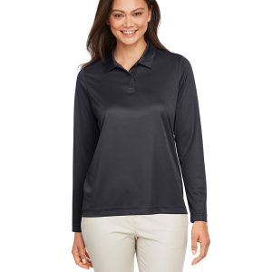 Ladies Performance Long Sleeve Polo