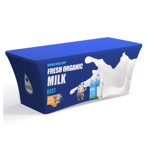 6' Standard Stretch Table Cover(Full Color Dye Sublimation)
