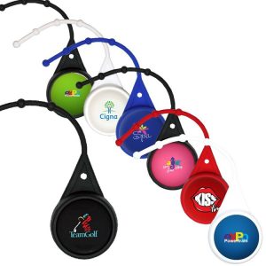 Round Lip Balm with Lanyard, Full Color Digital