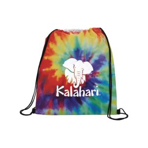 Tie Dye Drawstring Bag