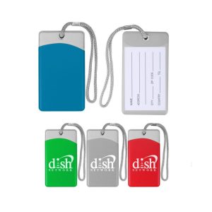 Rectangular Luggage Tagwith Lanyard