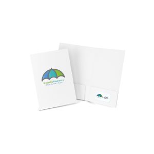 9" x 12" Folderwith Full-Color Digital Imprint