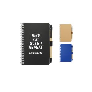 4'' x 6'' FSC® Mix Pocket Spiral Notebook with Pen