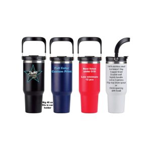 40 oz Vacuum Insulated Stainless Steel Travel Tumbler