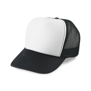 5 Panel Polyester Summer Foam Front Cap W/ Mesh Back
