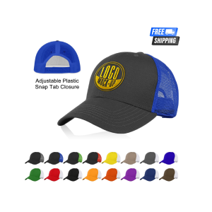 #57 6 Panel Low Profile Trucker Cap