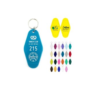 Retro Motel Keychain