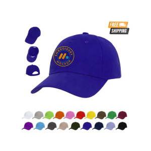 #59 6 Panel Low Profile Unstructured Cotton Twill Baseball Cap