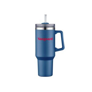 Aqueduct-III 40 Oz. Tumbler Mugs with Straw (Double Walled)