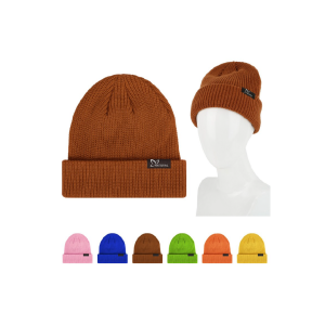 Beanie Knit Cap With Cuff
