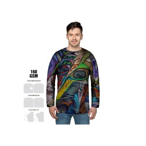 Design your own all overlong sleeve poly T