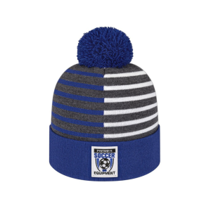 Half Color Knit Capwith Cuff