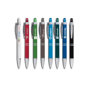 Hope Stylus Satin Soft Touch Click Metal Pen