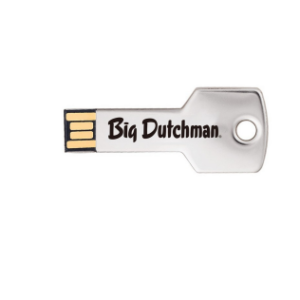 Berwyn Key Shape USB Flash Drive - Simports