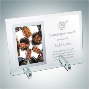Jade VerticalMirror Photo Frame w/Stand (5" x 3-1/2" Photo)