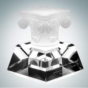 Highest Honor Pate de Verre Optical Crystal Award