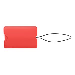 Faux leather Safety Luggage Tag