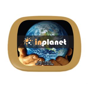 Stock Color Hinged Mint Tin