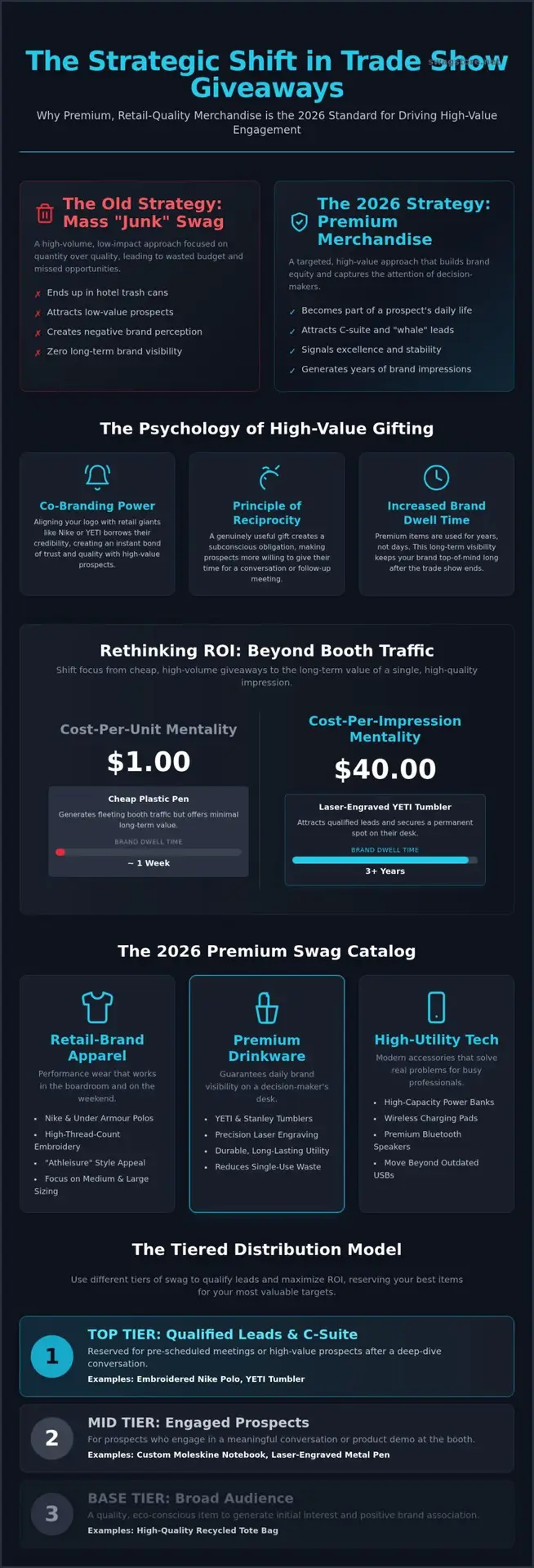 Premium Trade Show Giveaways: The 2026 Strategy for High-Value Leads
