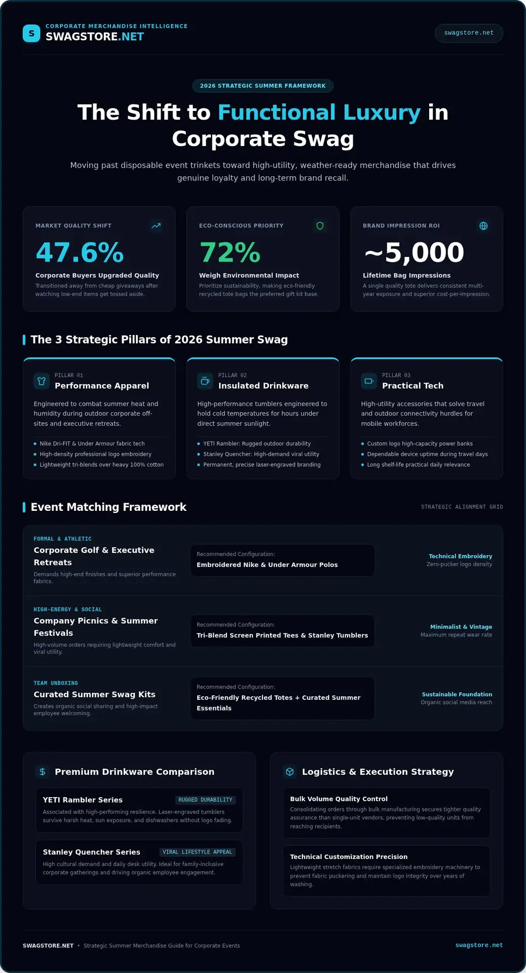Summer Corporate Event Swag Ideas 2026: The Premium Branding Guide
